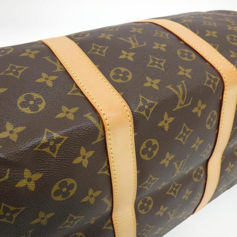 LOUIS VUITTON Brown Monogram Boston Bag - Picture 3 of 10